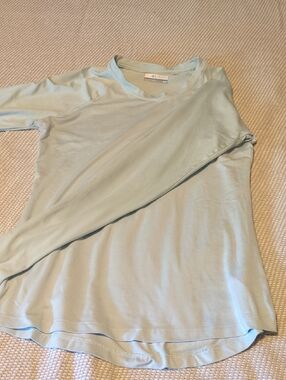 Columbia Pale Blue SPF Crew Neck Performance Tee